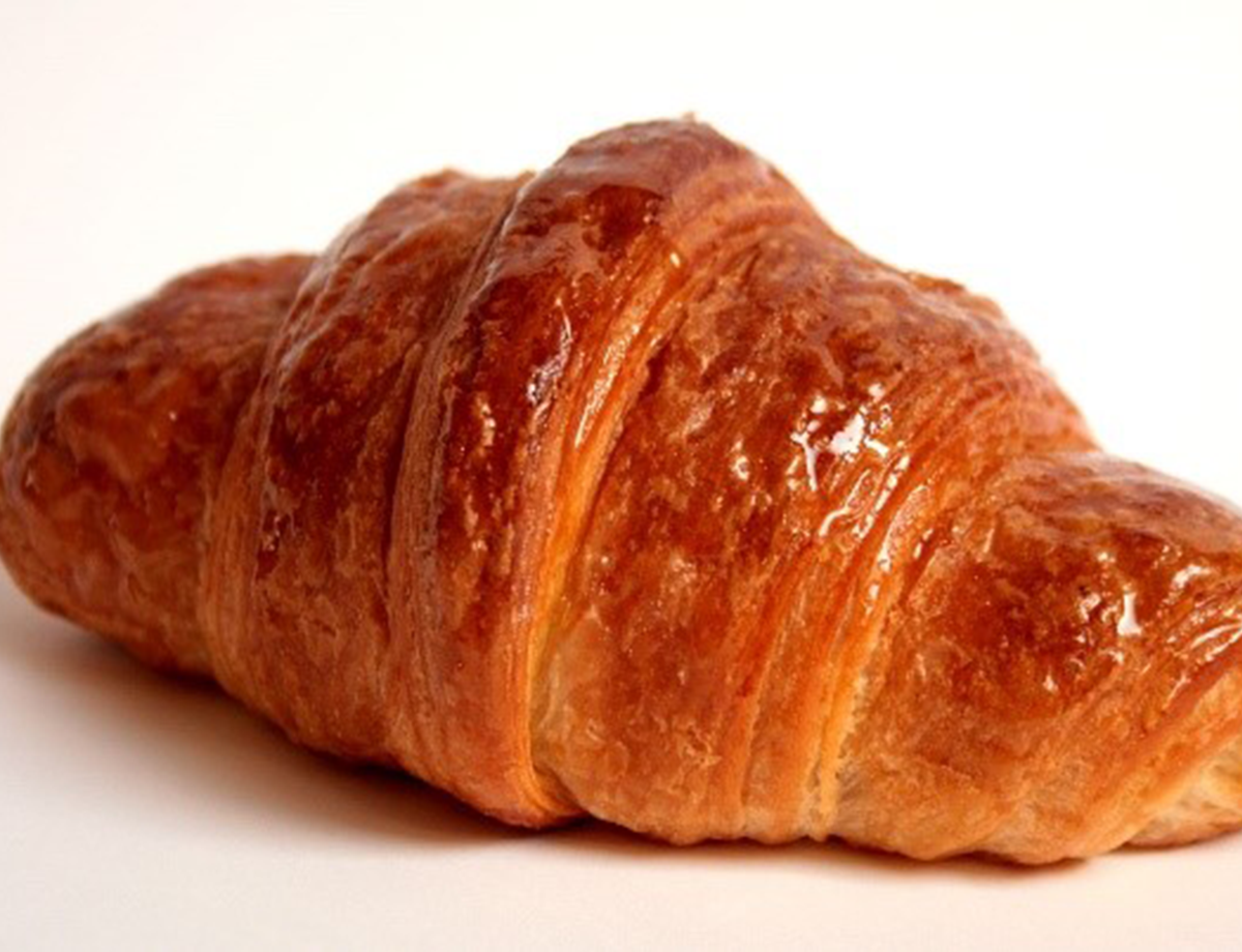 Круассан со сгущеным молоком